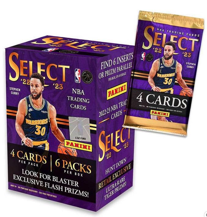 Amazon | NBA 2022-23 Panini Select Basketball Card Blaster Box
