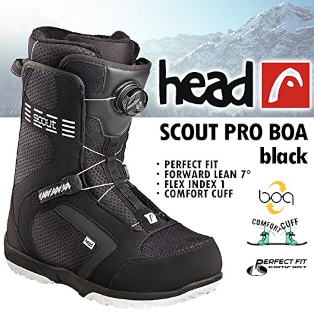 Amazon | HEAD(ヘッド) メンズ ブーツ SCOUT PRO BOA スノーボード