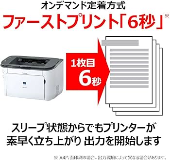Amazon.co.jp: Canon レーザープリンター A4モノクロ Satera LBP6230