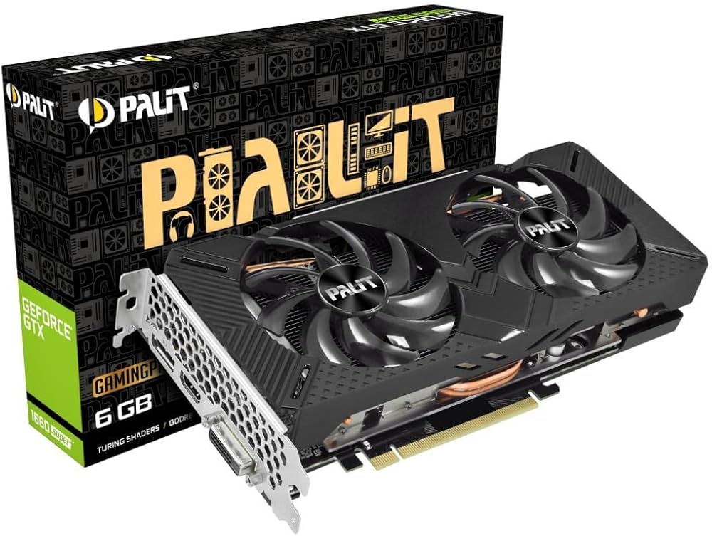 Amazon | Palit(パリット) GeForce GTX 1660 SUPER GP 6GB