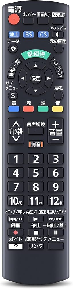 Amazon | テレビリモコン N2QAYB001091 for Panasonic パナソニック