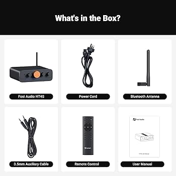 Amazon.com: Fosi Audio HT4S Bluetooth Amplifier for Outdoor