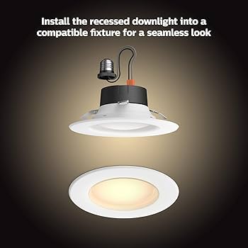 Philips Hue Smart Recessed 5/6 Inch LED Downlight - White Ambiance