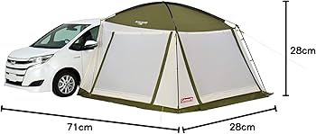 Amazon.co.jp: Coleman(コールマン) テント カーサイドテント 3025 4人