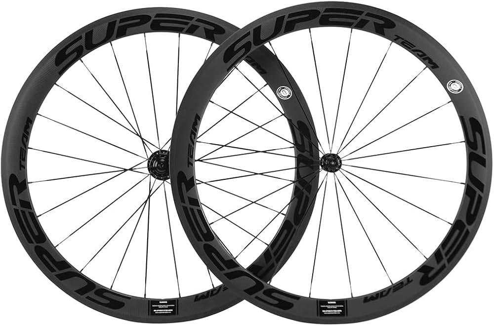 Amazon | Superteamカーボンホイール50mmクリンチャー700cバイク
