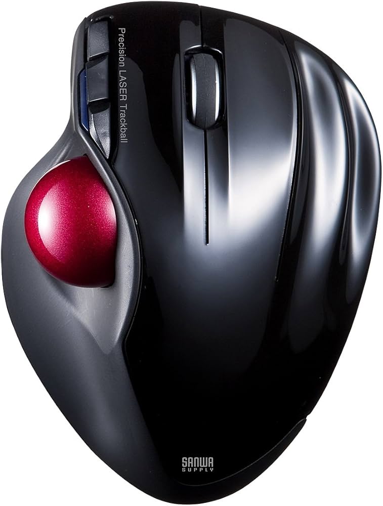 Amazon.co.jp: サンワサプライ ワイヤレストラックボールマウス