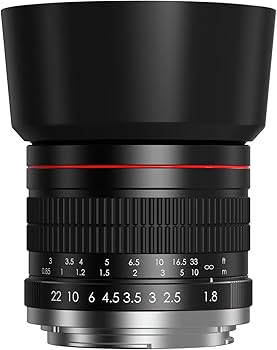 Amazon.co.jp: Lightdow 85mm F1.8 中望遠レンズ RF-マウント レンズ