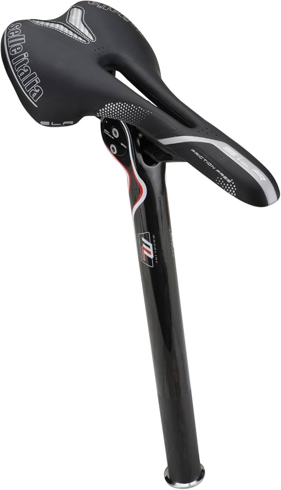 Amazon.com : Selle Italia Monolink Carbon w/27.2X350mm Post : Bike