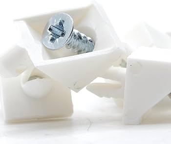 Amazon.com: ReplacementScrews White Shelf Support Pins Compatible