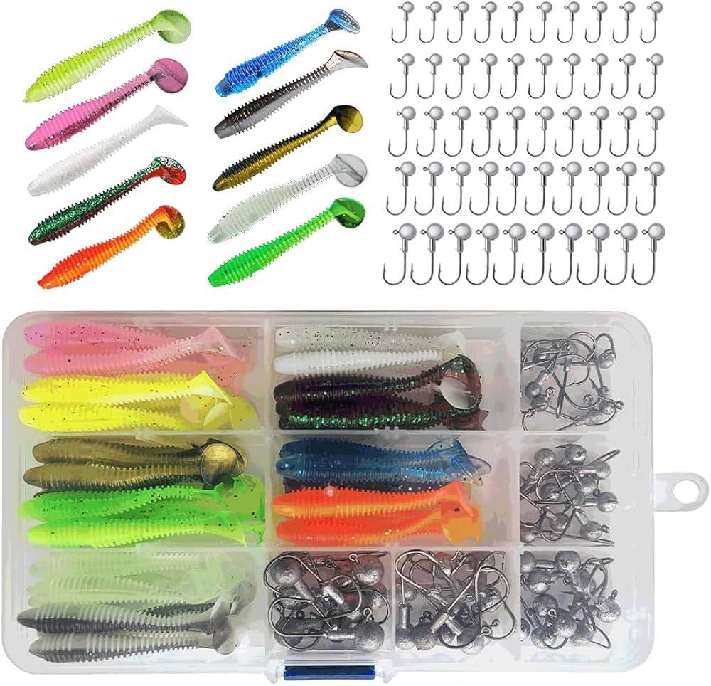 ジグ、ワームなどメーカー品から色々セット売りします。