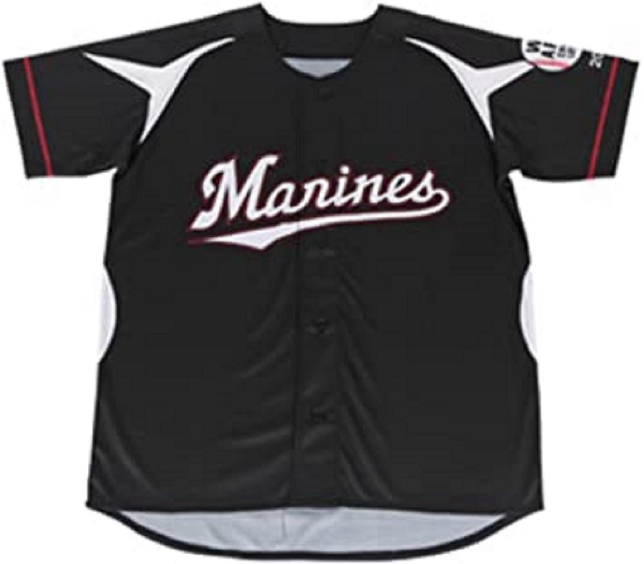 Amazon | 千葉ロッテ マリーンズ ユニフォーム ビジター ブラック 2017