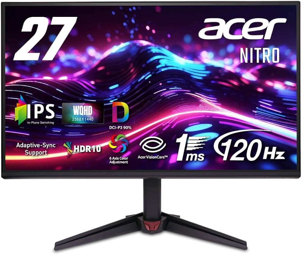 Amazon.co.jp: Acer 27インチ WQHD IPS 非光沢 120Hz 1ms(VRB) DCI-P3