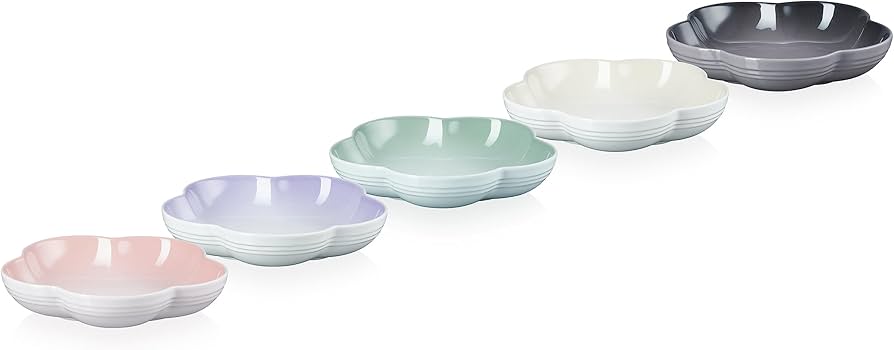 Amazon.co.jp: ル・クルーゼ(Le Creuset) 皿 深皿 フラワー