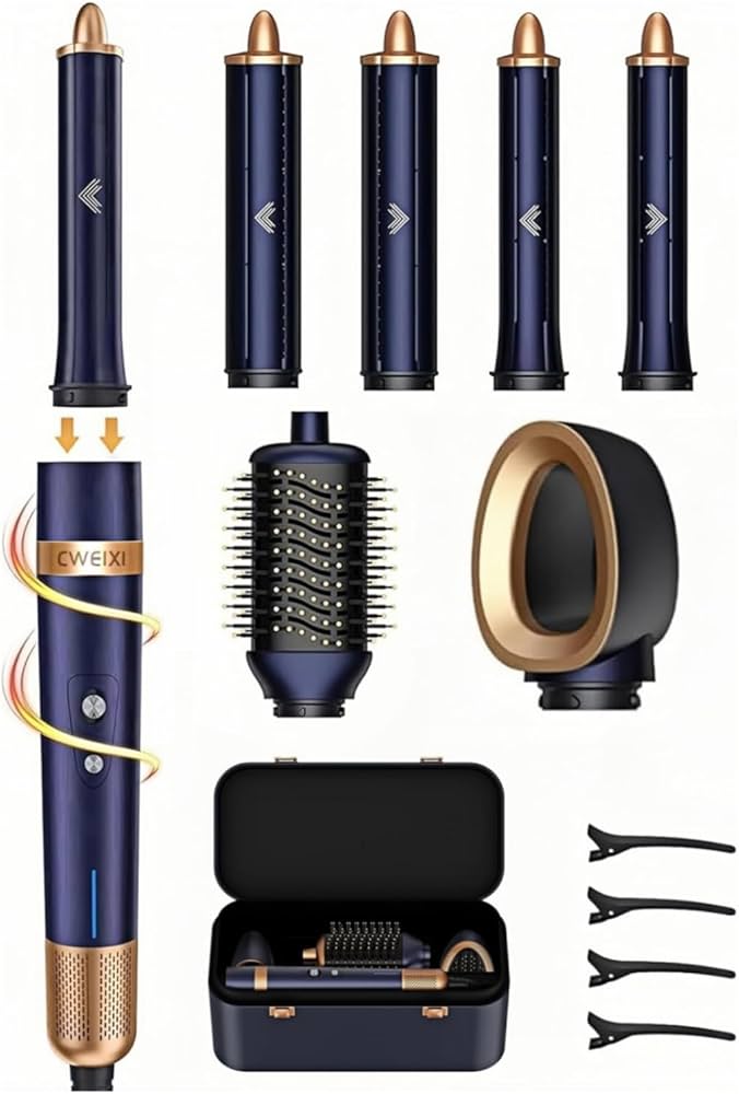 Amazon | 【6IN1 大風量 110000 RPM 新色】マルチスタイラー コテ ヘア