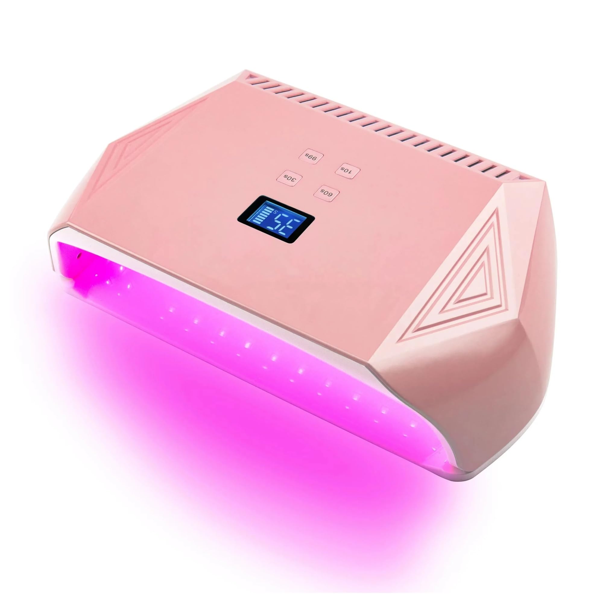 Amazon.co.jp: ネイルライト 128W コードレス充電式 LED ネイルジェル