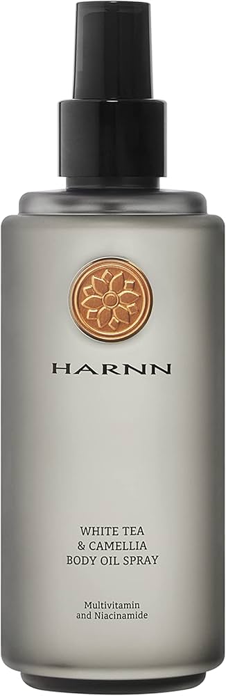 Amazon.co.jp: HARNN White Tea & Camellia Body Oil Spray with White