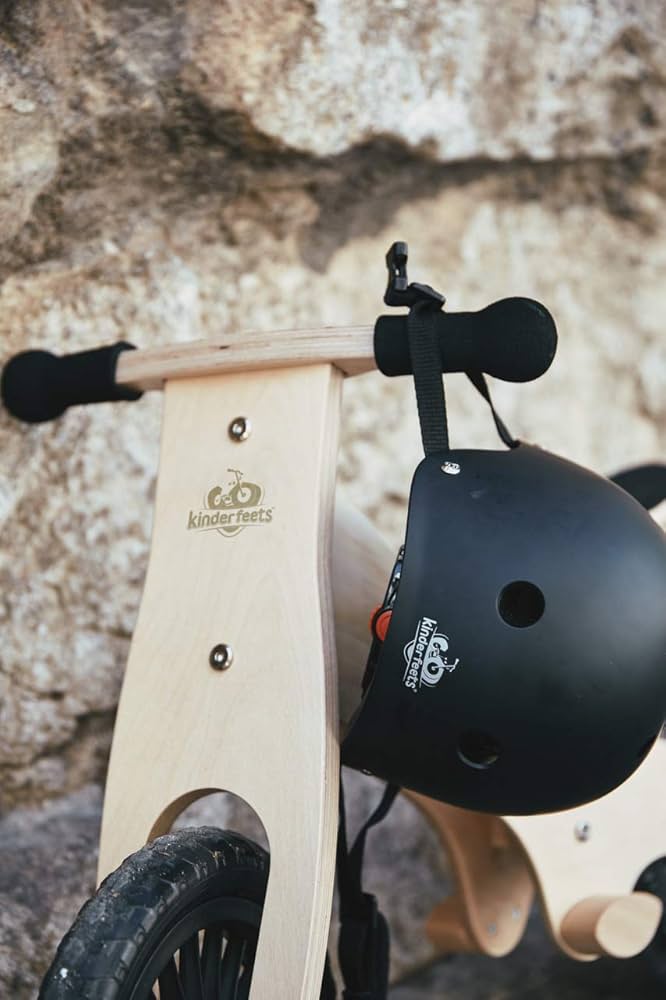 Amazon.co.jp: Kinderfeets 二輪バイク - 木製二輪バイク | 持続可能で
