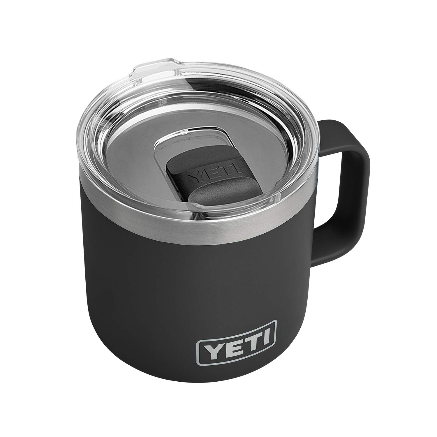 Amazon | YETI Rambler 14oz(414ml) ステンレス鋼 マグ (Black) | YETI