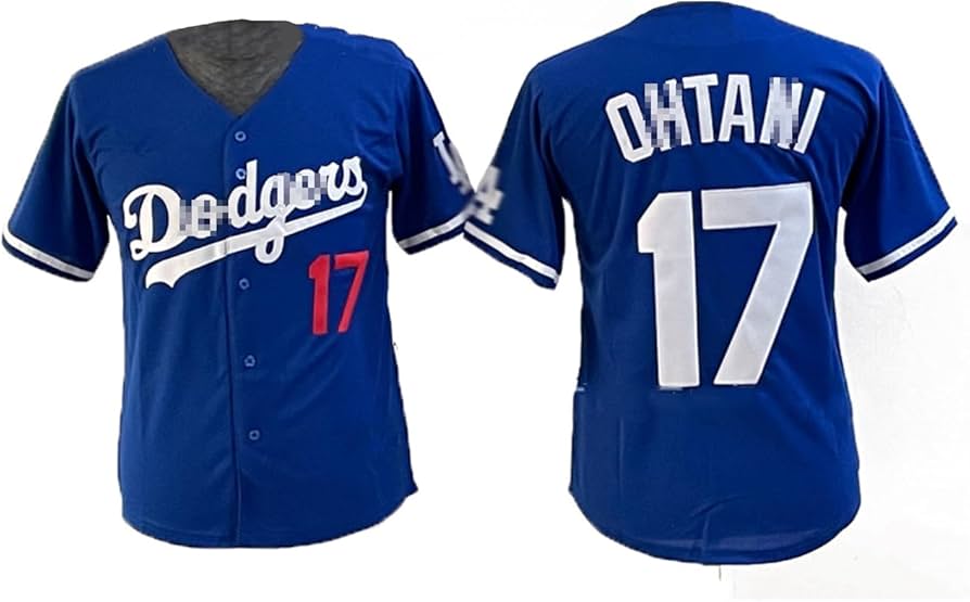 Amazon.co.jp: 子供服 ドジャース 大谷翔平 ユニフォーム 背番号17
