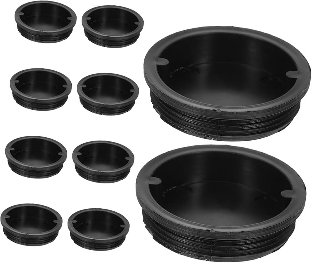 Amazon.co.jp: Mobestech 10個入り プラスチック製ドラム缶キャップ