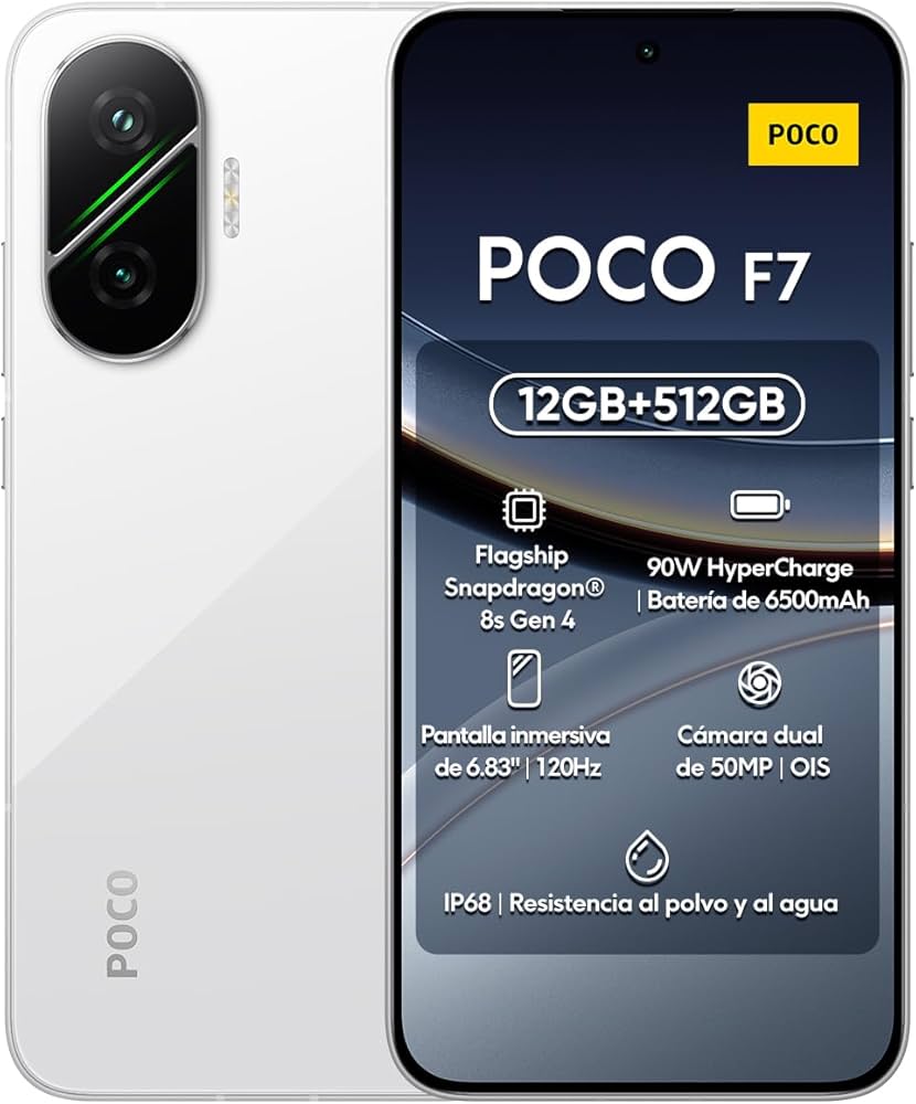 POCO F7 White 12GB RAM 512GB ROM: Buy Online at Best Price in UAE