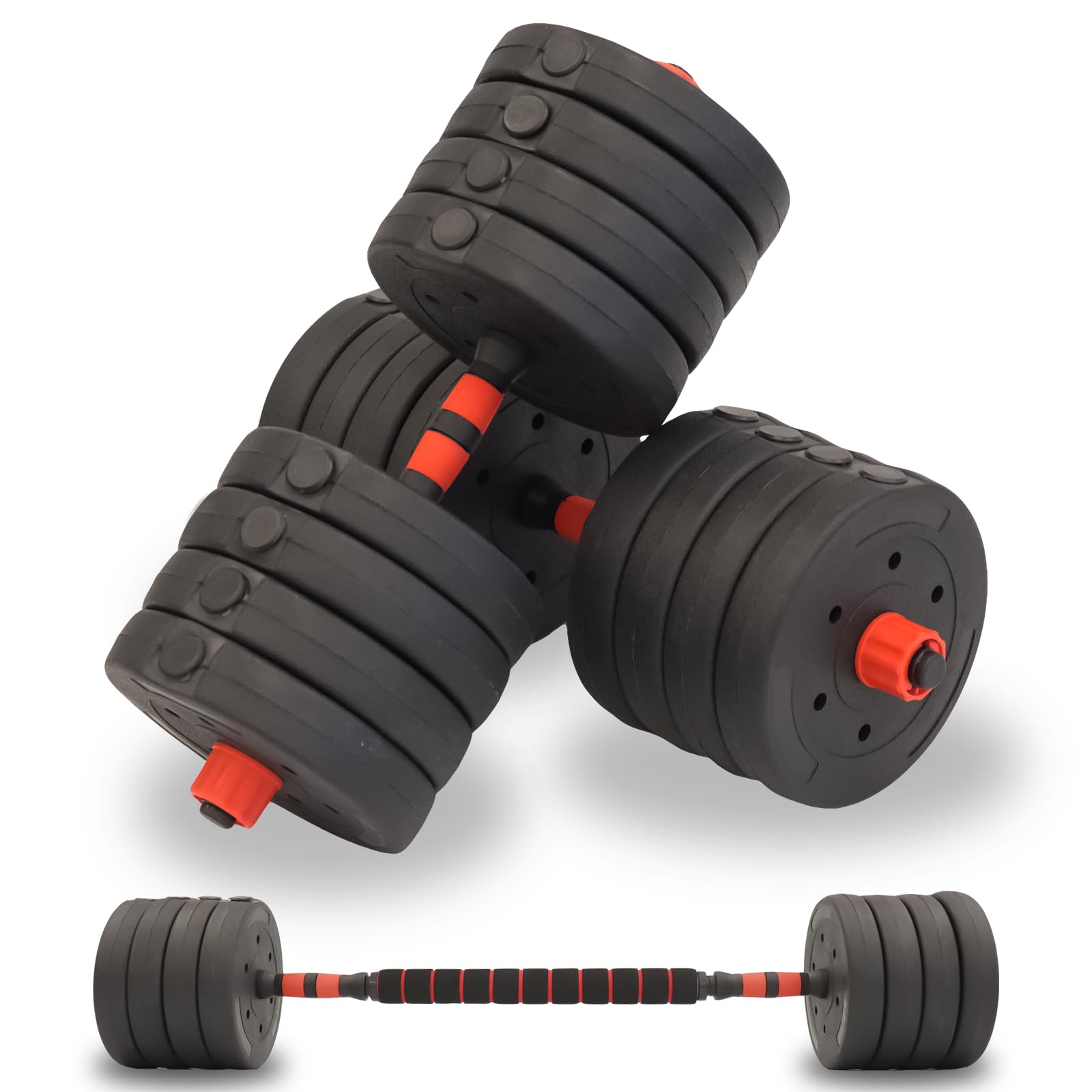 Amazon | ダンベル 可変式ダンベル 可変式 筋トレ 50kg (50kg) | Z