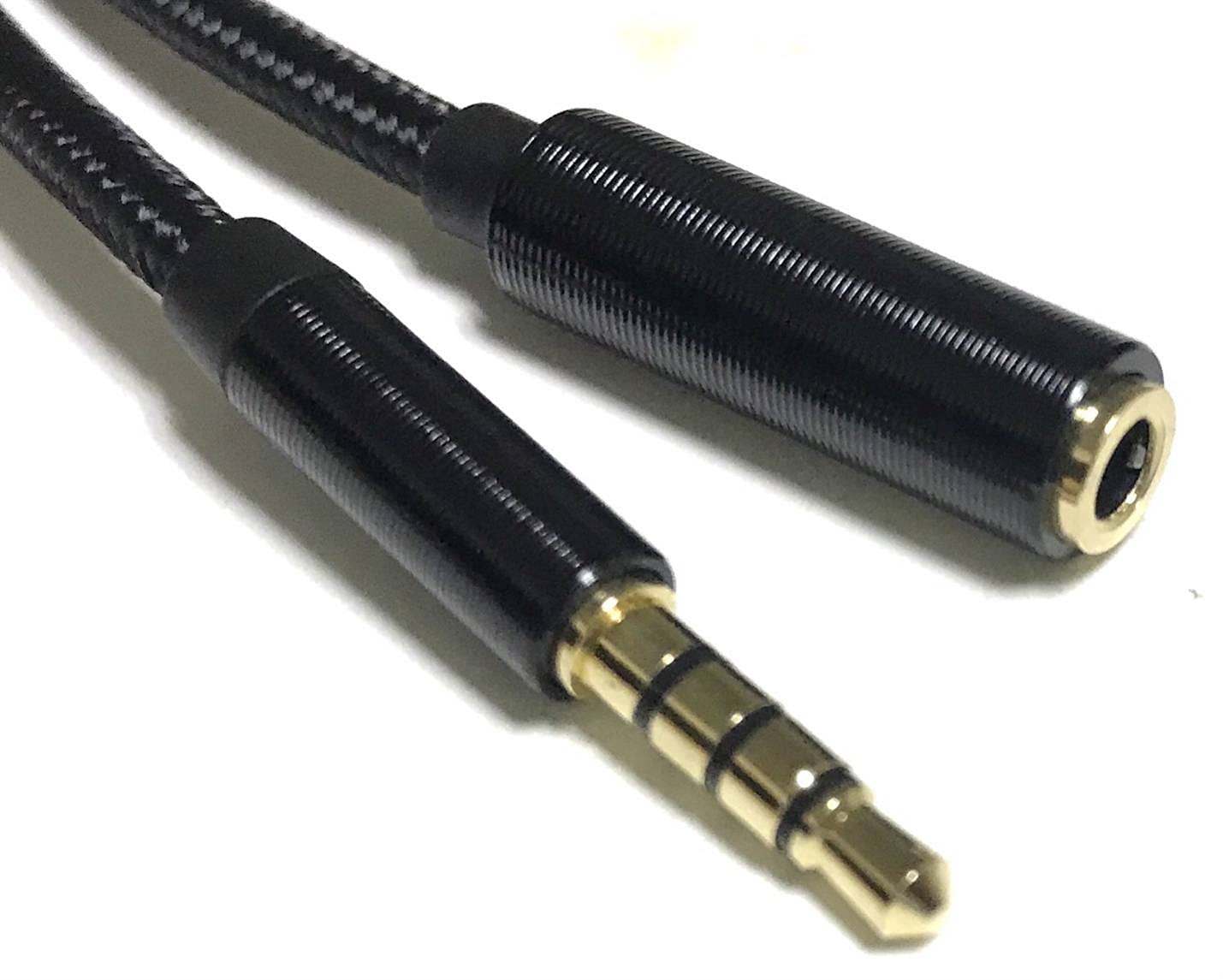 Amazon | Access ＜ 100cm＞ イヤホン 延長コード 3.5mm 4極 ステレオ