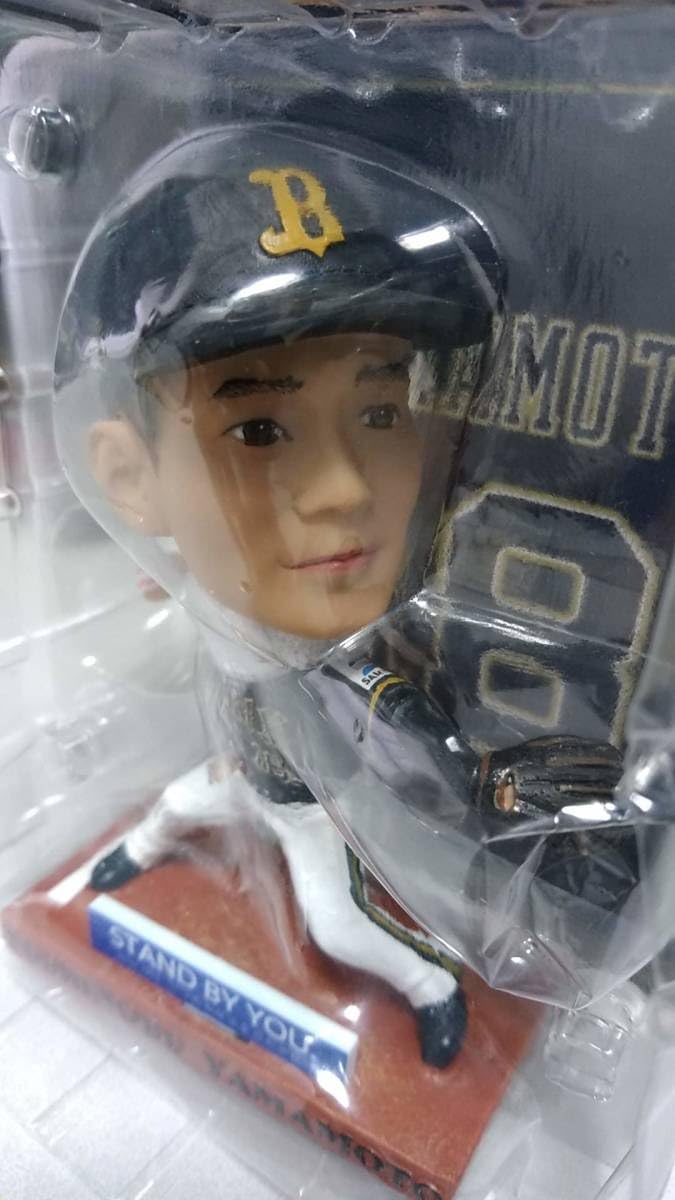 Amazon | 山本由伸ボブルヘッド フィギュア 2023 オリックス