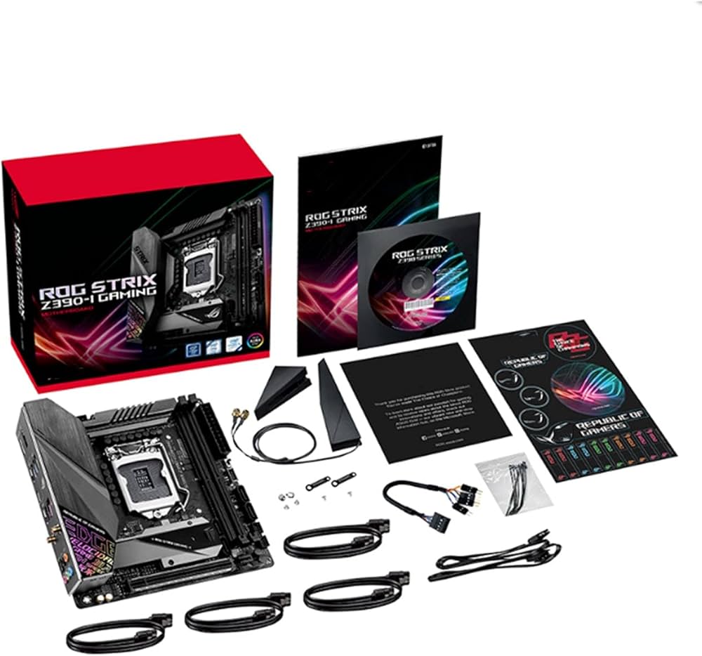 Amazon | デスクトップメインボード ASUS ROG Strix Z390-I Gaming