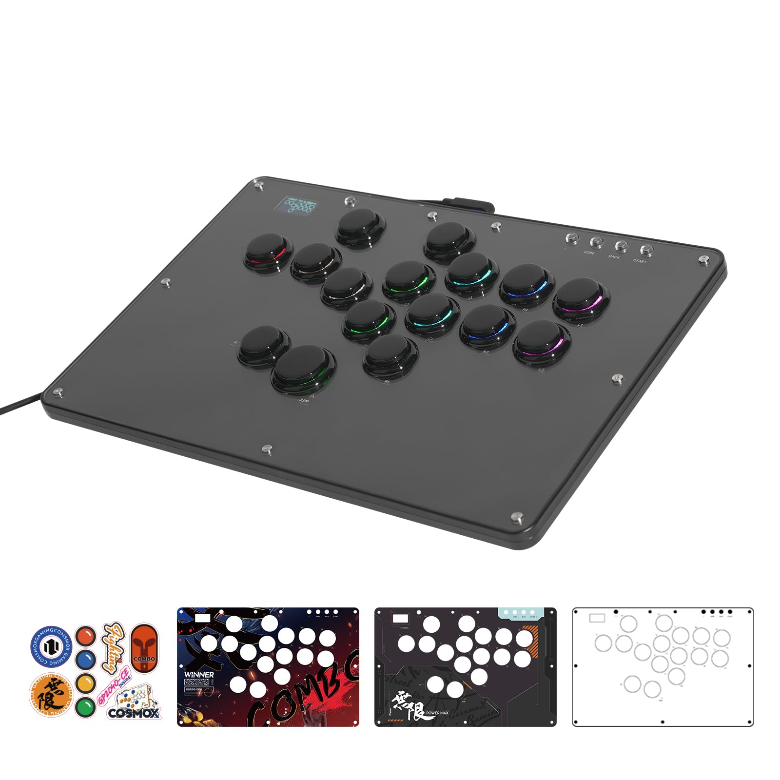 Amazon.com: SIXSIR Haute42 Leverless Controller for Arcade Gaming
