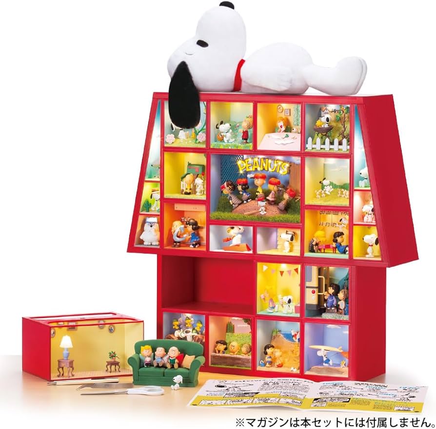 Amazon.co.jp: DeAgostini Snoopy & Friends, Approx. 22.8 inches