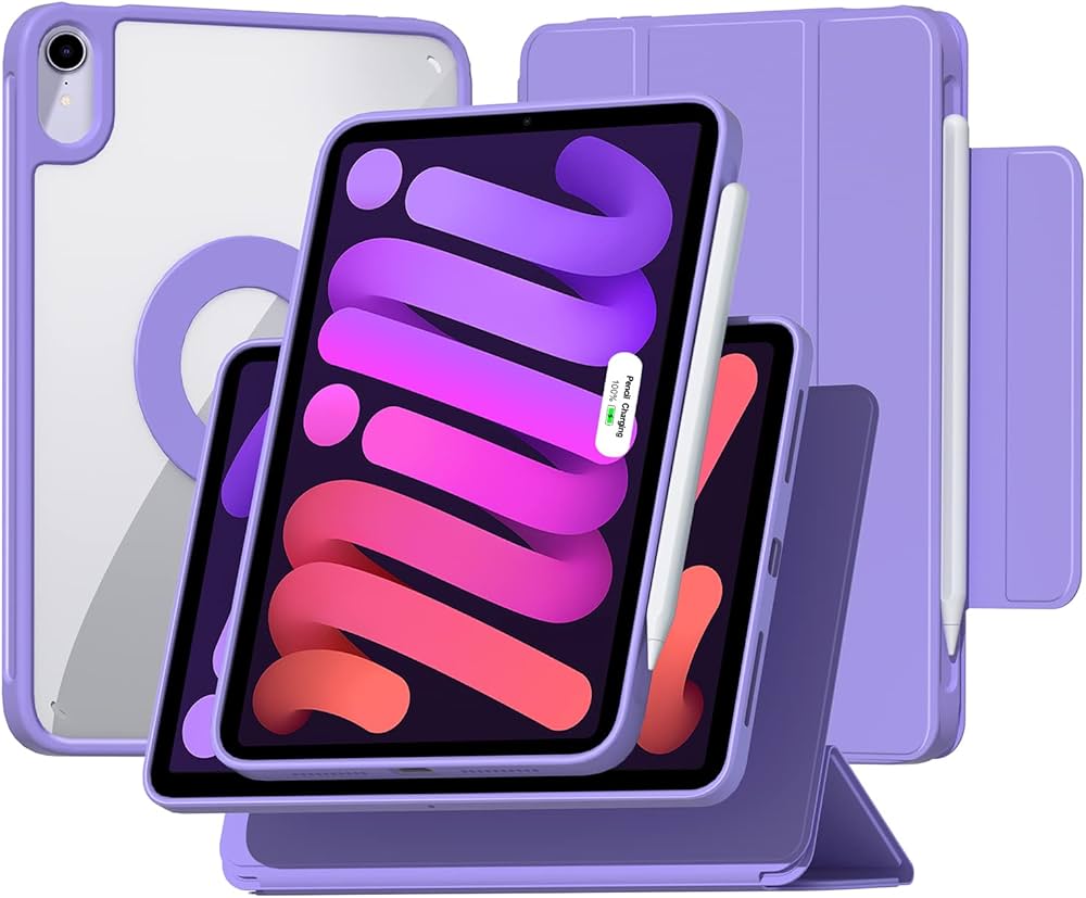 Amazon.com: ZENLU iPad mini 6th 7th Generation Case with Removable