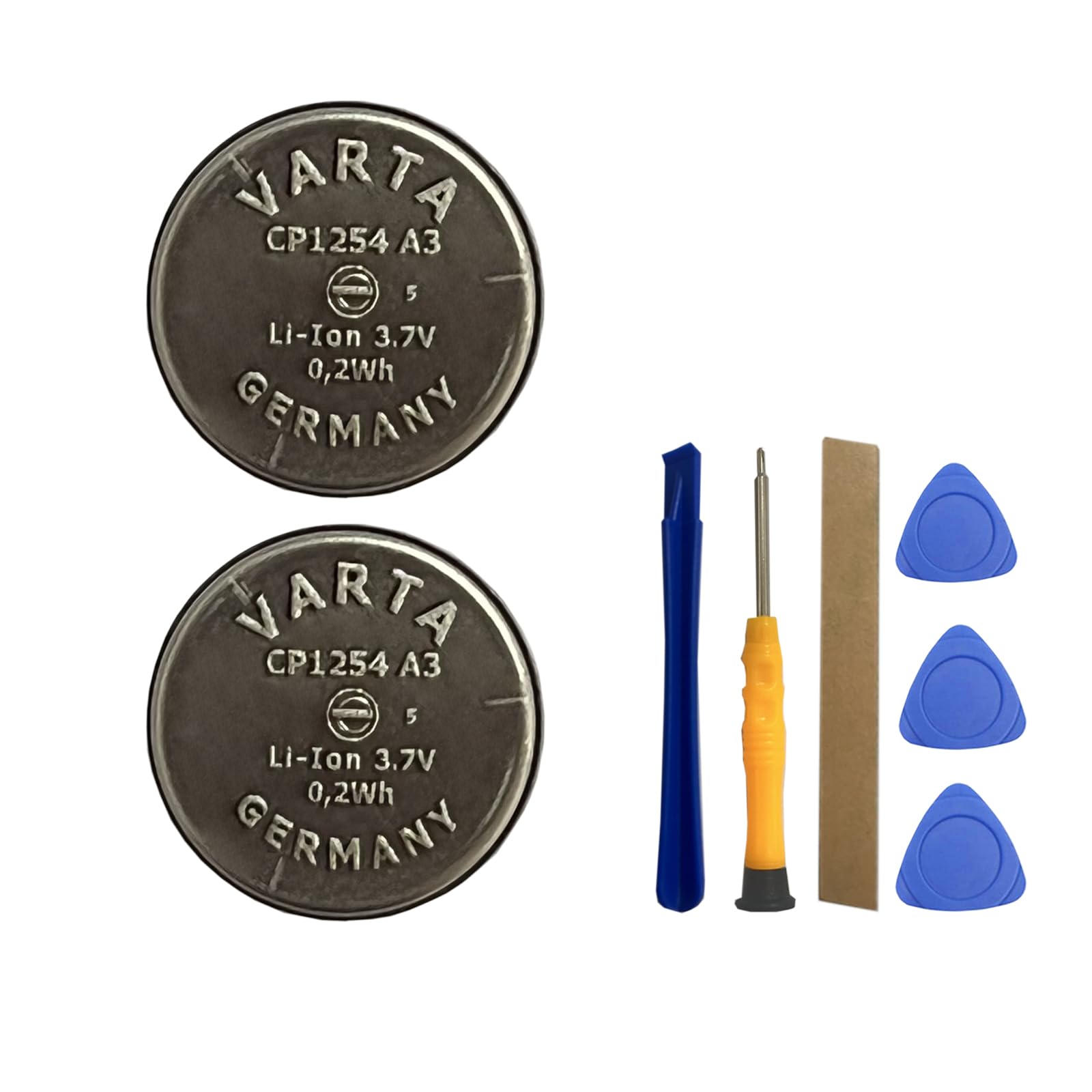 Amazon | (2枚) HIGHAKKU 交換用電池x2個 CP1254 Jabra Box WF-1000X