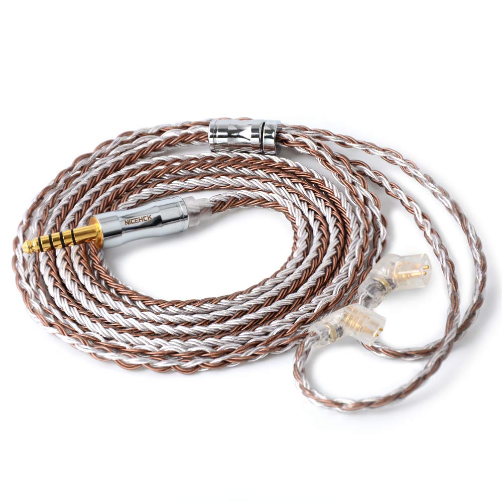 Amazon | NICEHCK C16-5 16芯 イヤホンケーブル 銀メッキ線と高純度銅