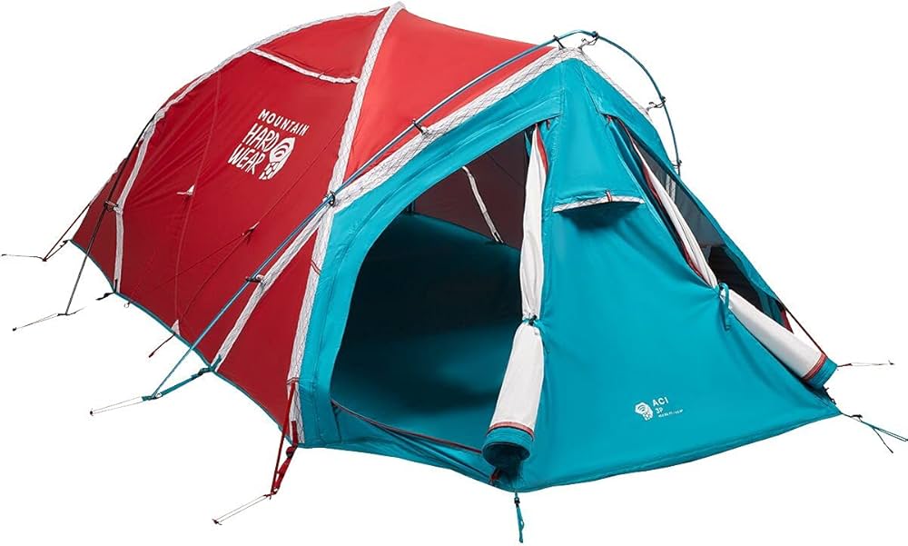 Amazon.co.jp: Mountain Hardwear ACI 3テント アルパインレッド ワン