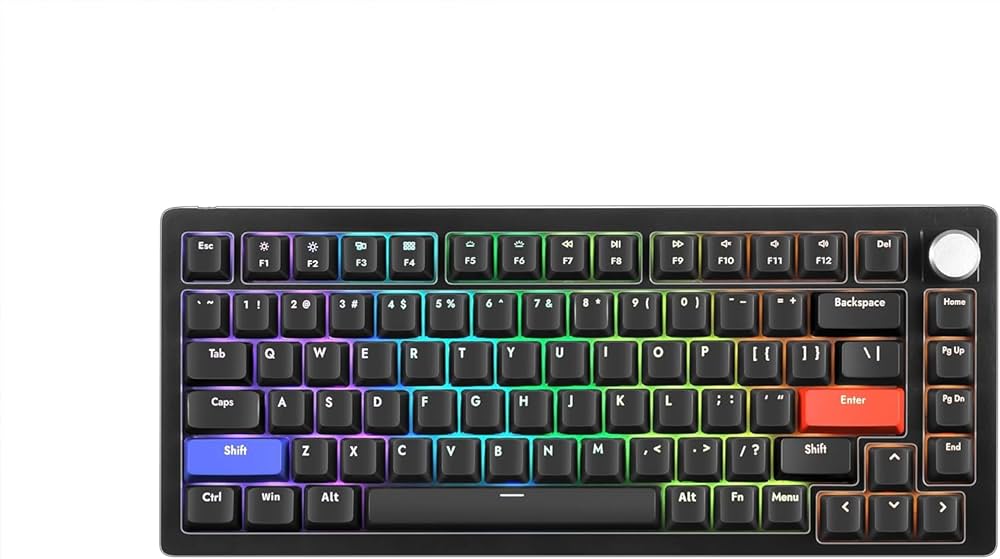 Amazon | DrunkDeer A75 ラピッドトリガーキーボード 超高速磁気リニア