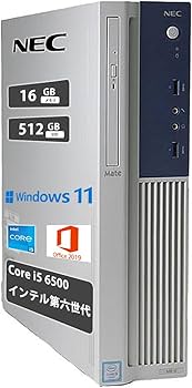 Amazon.co.jp: 【整備済み品】NEC デスクトップ PC NEC Mate MB-U 第6