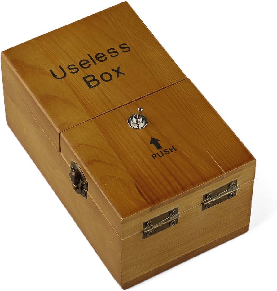 Amazon.co.jp: SAGULU 役に立たないボックス Useless box ボックスが