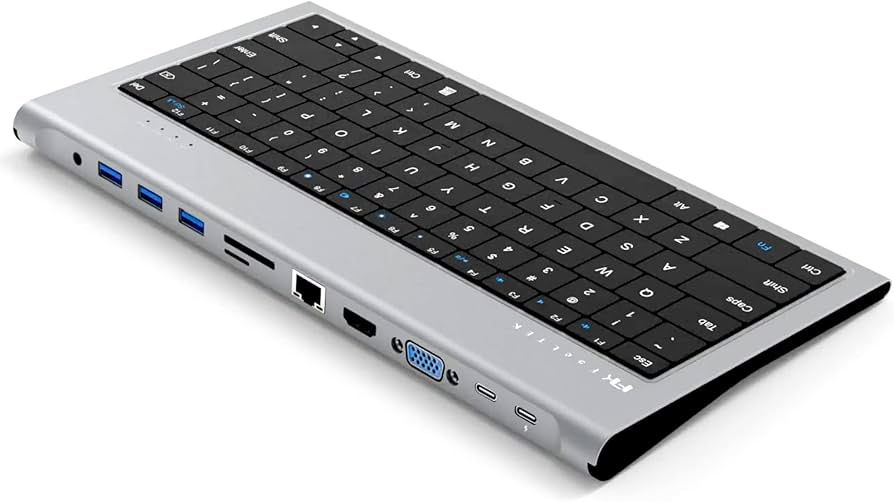 Amazon | 【11 in 1】Feeltek USB-C キーボードハブ 11ポート MacBook