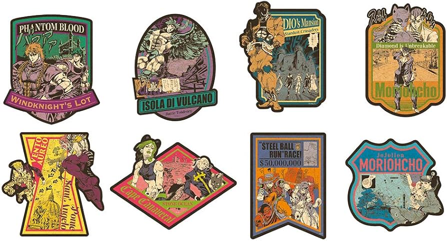 Amazon.co.jp: 『ジョジョの奇妙な冒険』トラベルステッカー（決戦の地