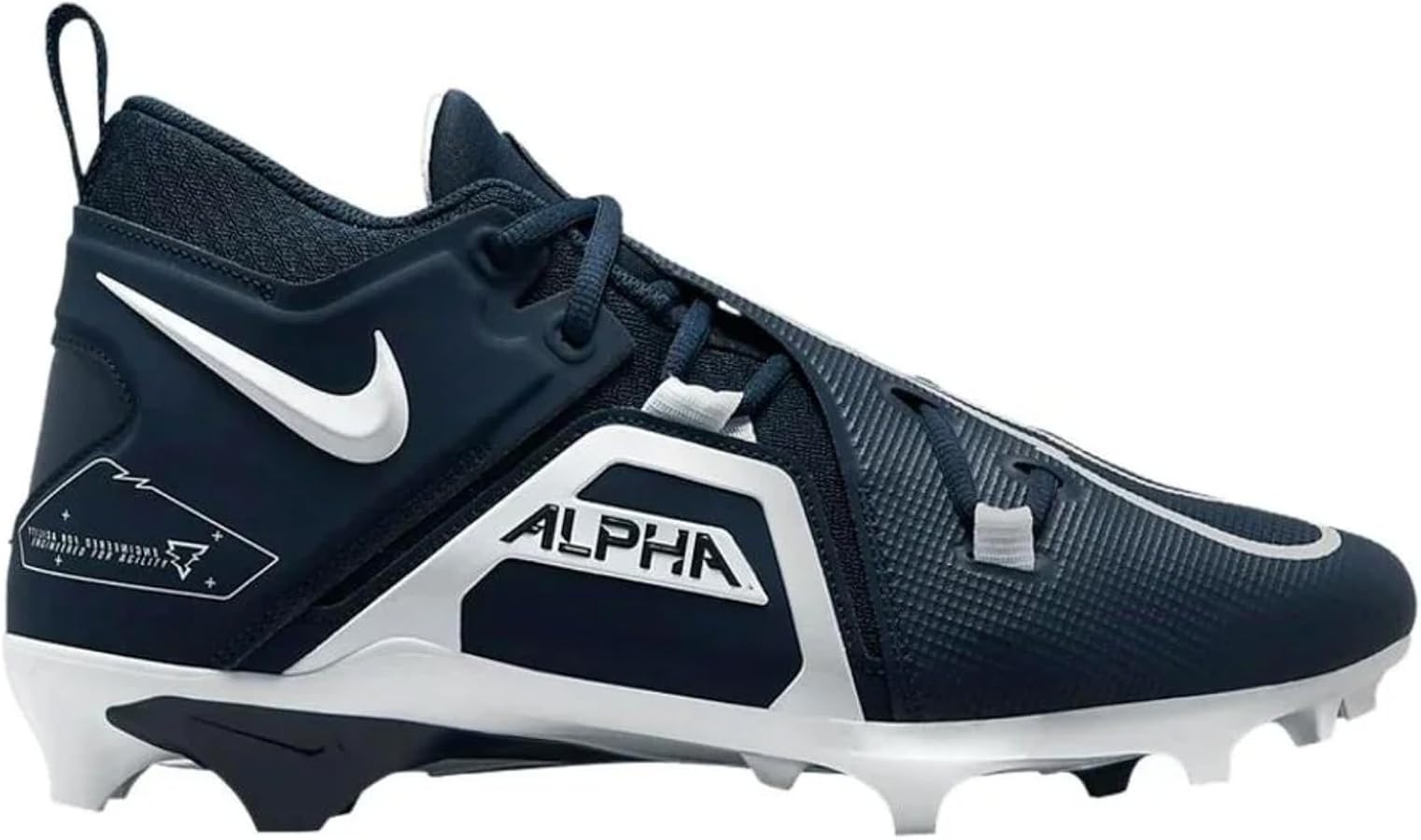 Nike Alpha Menace Pro 3 CT6649-400 Navy-White Men's Football