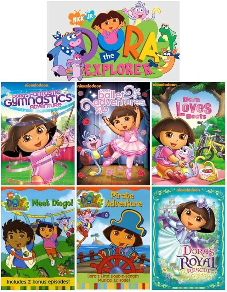 Amazon.com: Dora: 6-Film Adventure Collection Volume 3