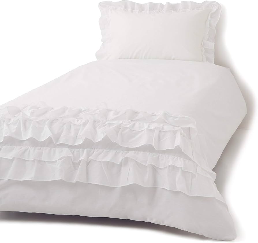 Amazon｜Francfranc フランフラン パッフル 掛け布団カバー シングル