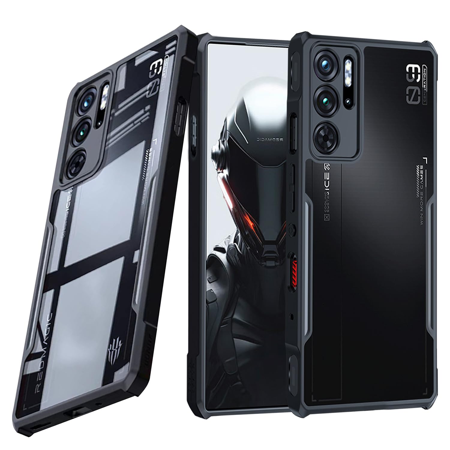 Amazon.co.jp: Guizzcg ZTE Nubia Red Magic 9 Pro / 9 Pro+ / 9S Pro