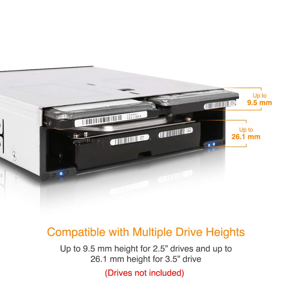 Amazon.co.jp: ICY DOCK 3ベイ 2 x 2.5インチ & 1 x 3.5インチ SATA