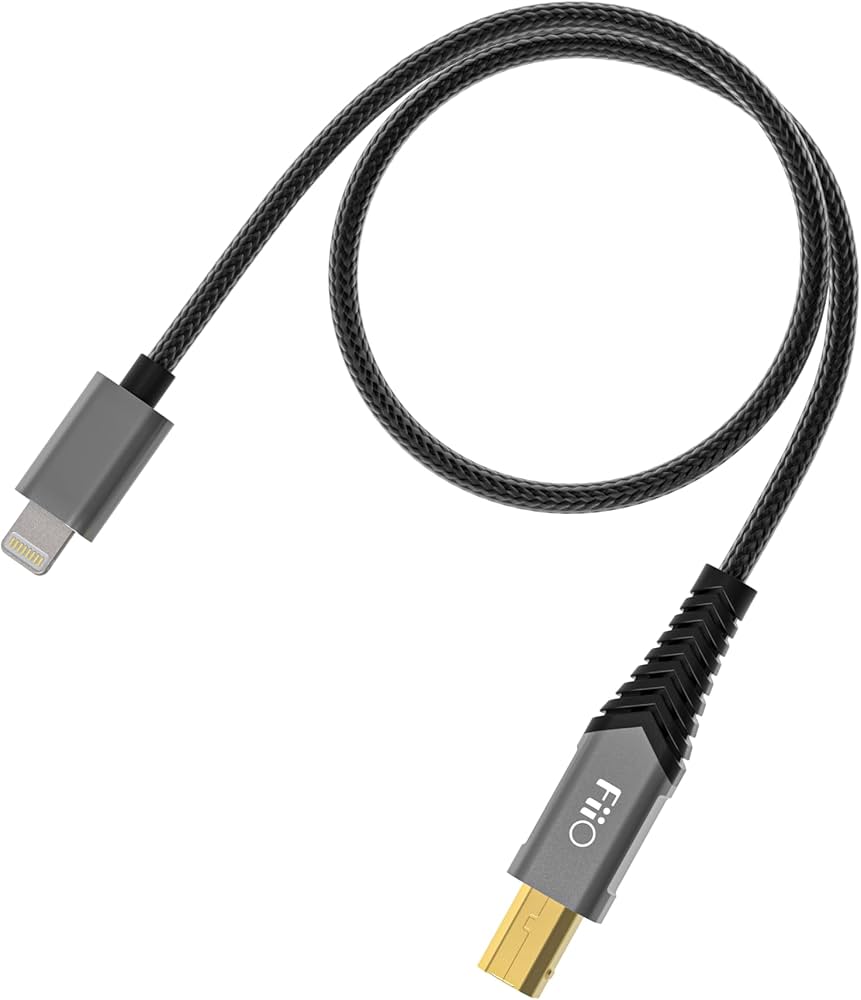 Amazon.co.jp: FiiO LD-LT1 Lightning端子からタイプB端子へ直結可能な
