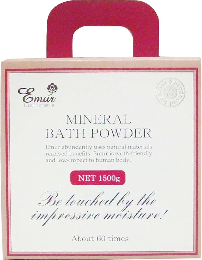 Amazon | エミュール ミネラルバスパウダー 1500g | エミュール | バス