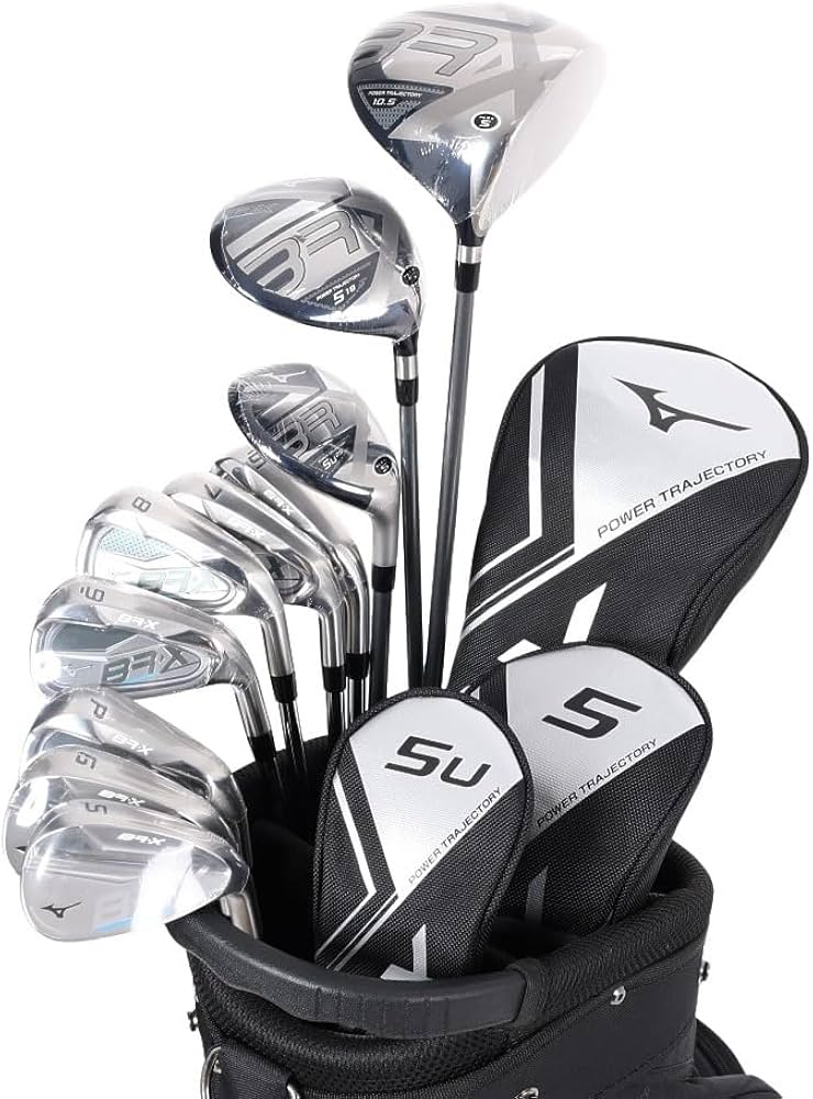 Amazon.co.jp: ミズノ（MIZUNO） BR-Xフルセット 10本(DR、FW5、UT5