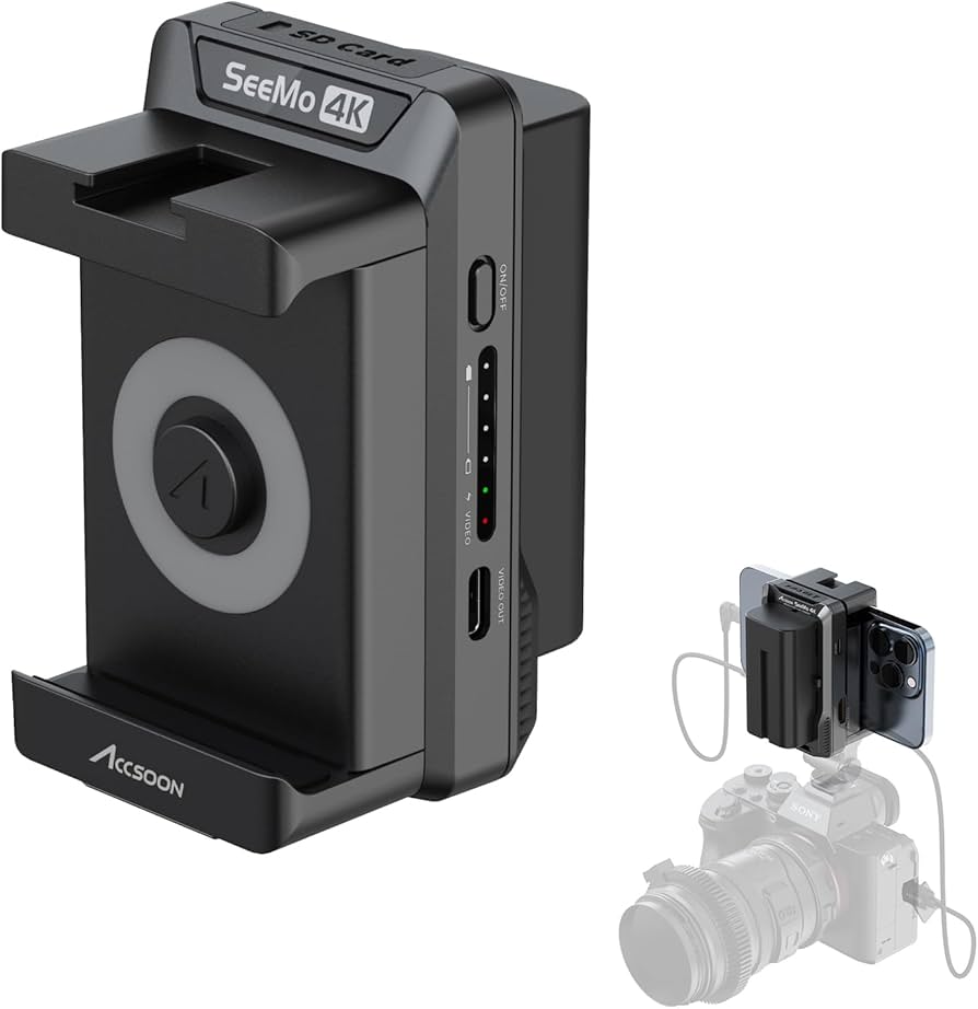 Amazon.com: Accsoon SeeMo 4k Video Transmission Transmitter