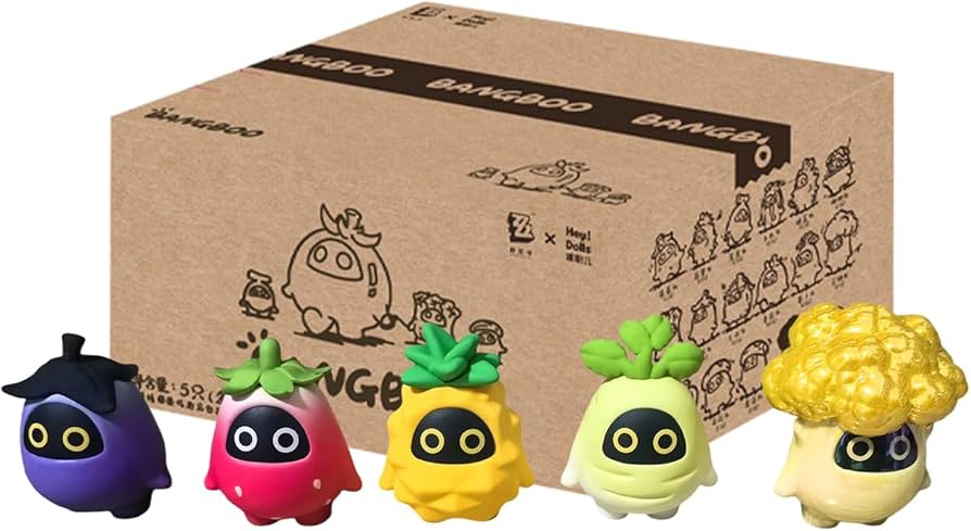 Amazon.com: Bahomu Anime Blind Box, Cute Bangboo Fruit and